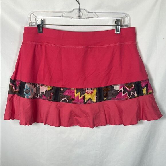 Sofibella Pink Print Golf Tennis Pickleball Skort size Large - Picture 5 of 6